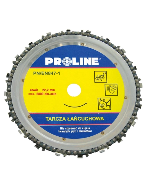 Zdjęcie: Tarcza łańcuchowa do drewna 230 mm PROLINE