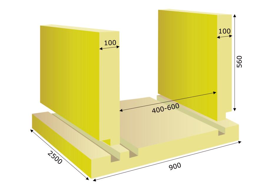 Zdjęcie: Płyta izolacyjna UB300/100-W, 900x2500 mm FINNFOAM