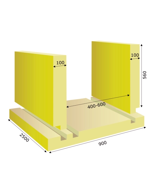 Zdjęcie: Płyta izolacyjna UB300/100-W, 900x2500 mm FINNFOAM