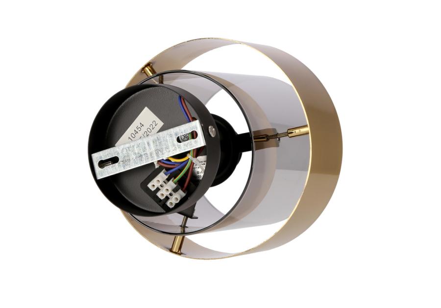 Zdjęcie: Lampa sufitowa Spiega 1-punktowa czarno-mosiężna CANDELLUX