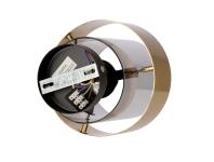 Zdjęcie: Lampa sufitowa Spiega 1-punktowa czarno-mosiężna CANDELLUX