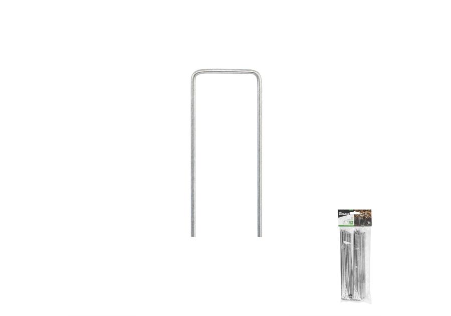 Zdjęcie: Szpilka metalowa galwanizowana w kształcie "U" 3 cm / 15 cm BRADAS