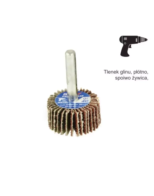 Zdjęcie: Ściernica trzpieniowa 30x15x6 mm gradacja 80 DEDRA