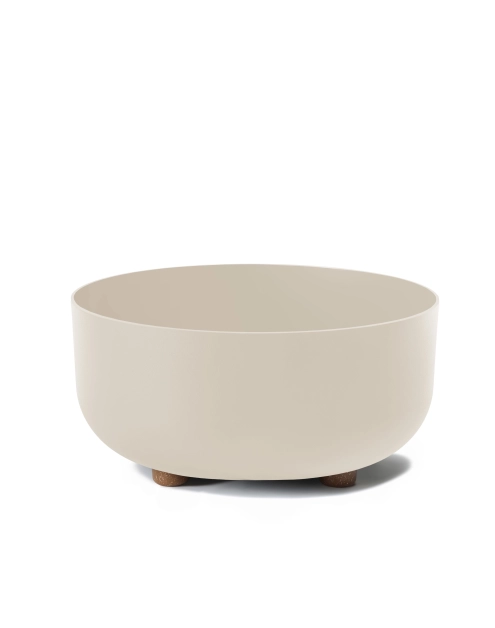 Zdjęcie: Donica plastikowa misa Sofia 30 cm beżowa LAMELA PLASTIC