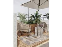 Zdjęcie: Dywan Kemet 120x170 cm romby szaro-beżowy MULTI-DECOR