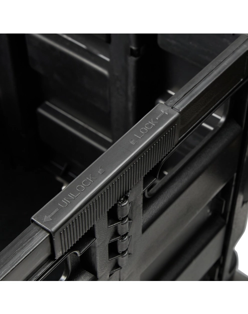 Zdjęcie: Wózek składany na zakupy Olli 45 L 25 kg black KEEEPER