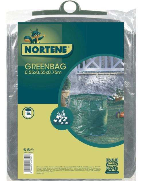 Zdjęcie: Torba na liście Greenbag 180 L, 55x75 cm, zielony NORTENE
