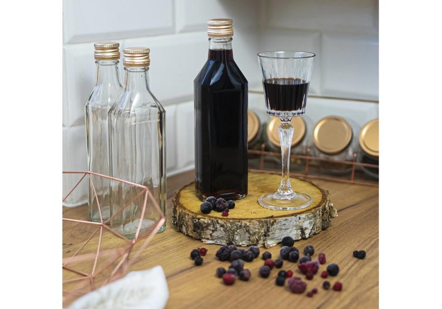 Zdjęcie: Zakrętka do butelek fi28/18 złota - 8 szt. BROWIN