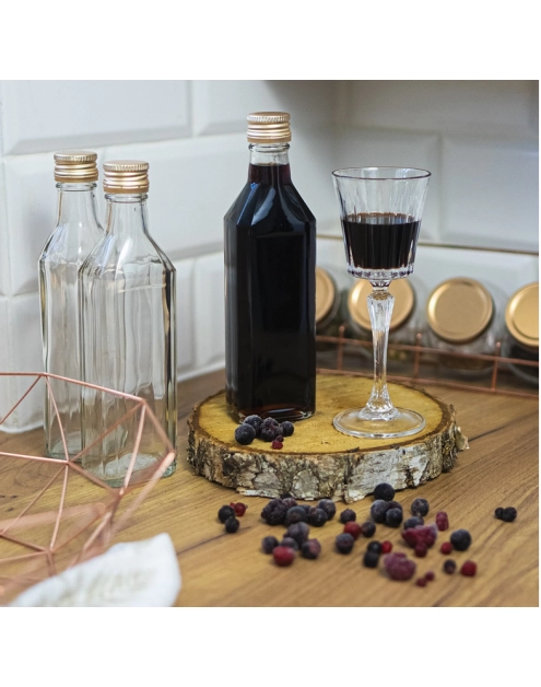 Zdjęcie: Zakrętka do butelek fi28/18 złota - 8 szt. BROWIN