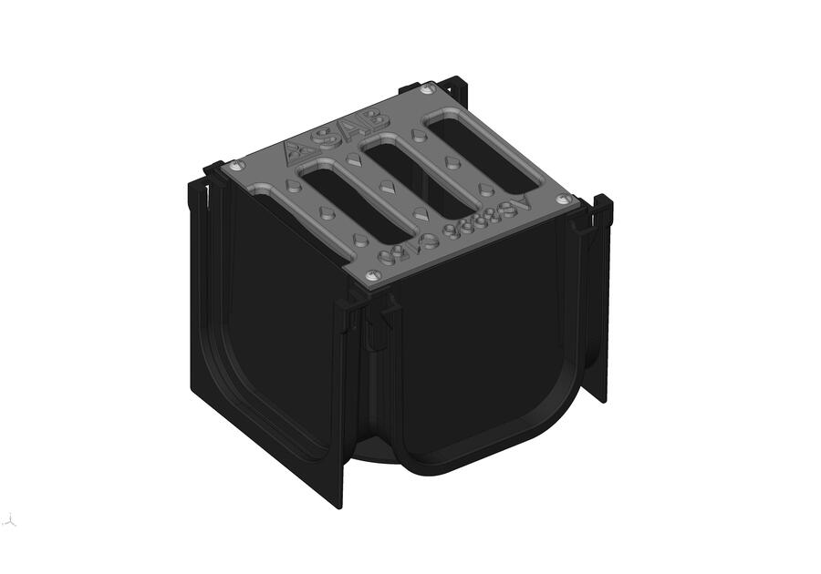 Zdjęcie: Łącznik do kanałów Sab B125 ruszt żeliwny 100/100 SCALA