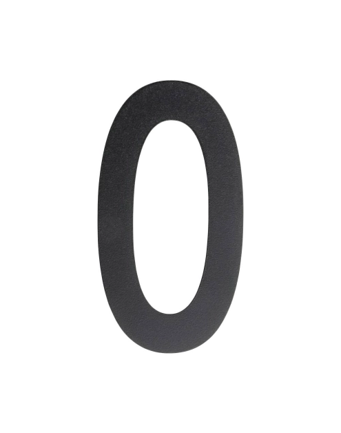 Zdjęcie: Cyfra 0 samoprzylepna 50 mm czarny mat METRO