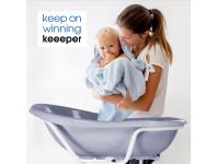 Zdjęcie: Wanienka 84 cm z korkiem Maria stars szary KEEEPER