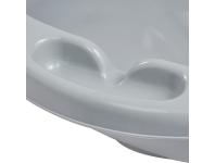 Zdjęcie: Wanienka 84 cm z korkiem Maria stars szary KEEEPER