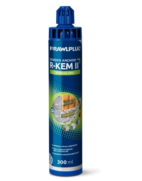 Zdjęcie: Kotwa chemiczna poliestrowa R-KEM-II zimowa 410 ml RAWLPLUG