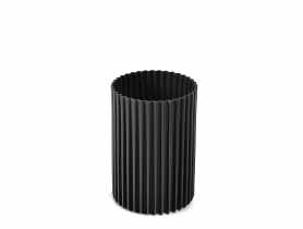 Wazon Nemo 150 recycled, czarny LAMELA