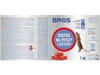 Zdjęcie: Kostka na myszy i szczury 1 kg BROS