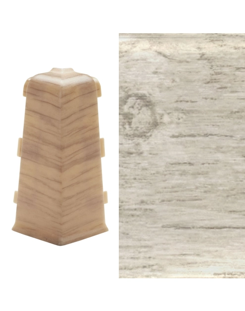 Zdjęcie: Narożnik zewnętrzny do listwy Indo 2 szt. dąb selma ARBITON