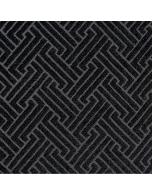 Zdjęcie: Zasłona gotowa Isla 140 x 250 cm czarny EUROFIRANY