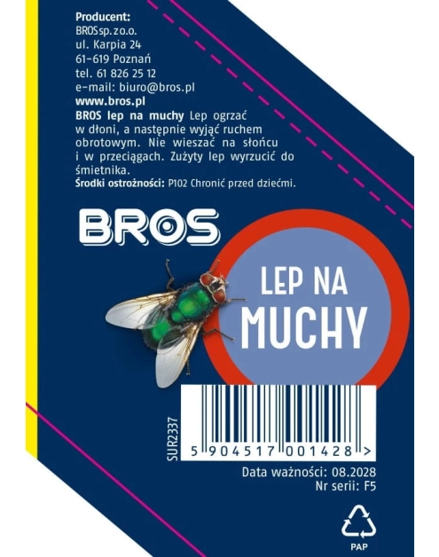 Zdjęcie: Lep na muchy BROS