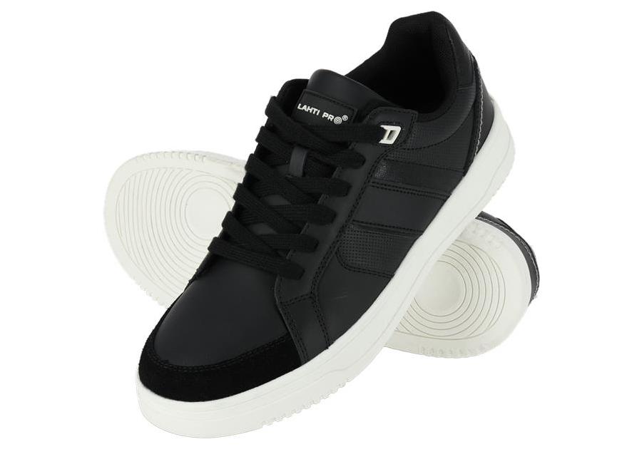 Zdjęcie: Półbuty skórzane czarno-białe, 39, LAHTI PRO