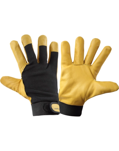 Zdjęcie: Rękawice ociep. brąz.-czar. l251208p, karta, "8", CE, LAHTI