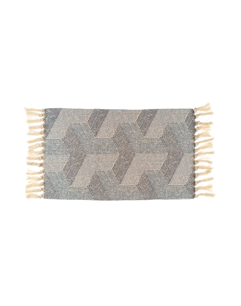 Zdjęcie: Dywanik łazienkowy Boho 45x75 cm beżowo-szary ALSEA