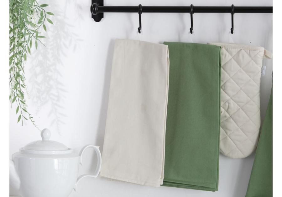 Zdjęcie: Ściereczka kuchenna Monokolor 45x70 cm bawełna beżowa ALTOMDESIGN