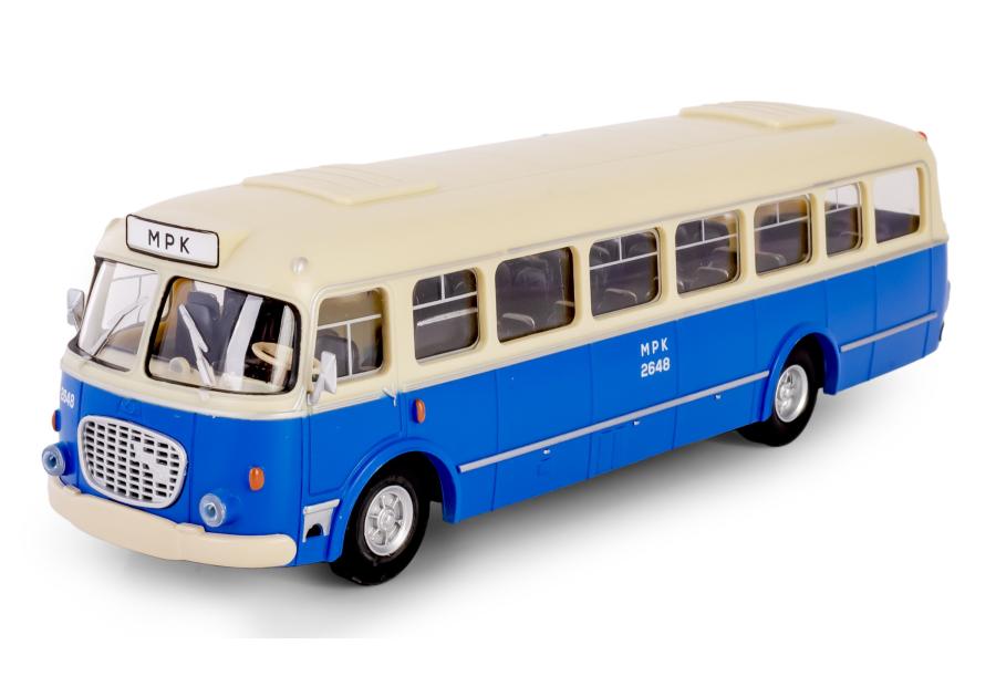 Zdjęcie: Model metalowy Jelcz 272 Mex 1:43 Autobus niebieski DAFFI