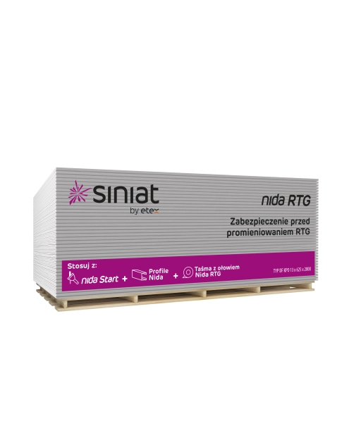 Zdjęcie: Płyta g-k 15,50x625x2000 mm Nida RTG SINIAT