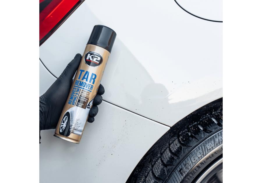 Zdjęcie: Środek do usuwania plam ze smoły i asfaltu oraz śladów po naklejkach Tax Remover 300 ml K2