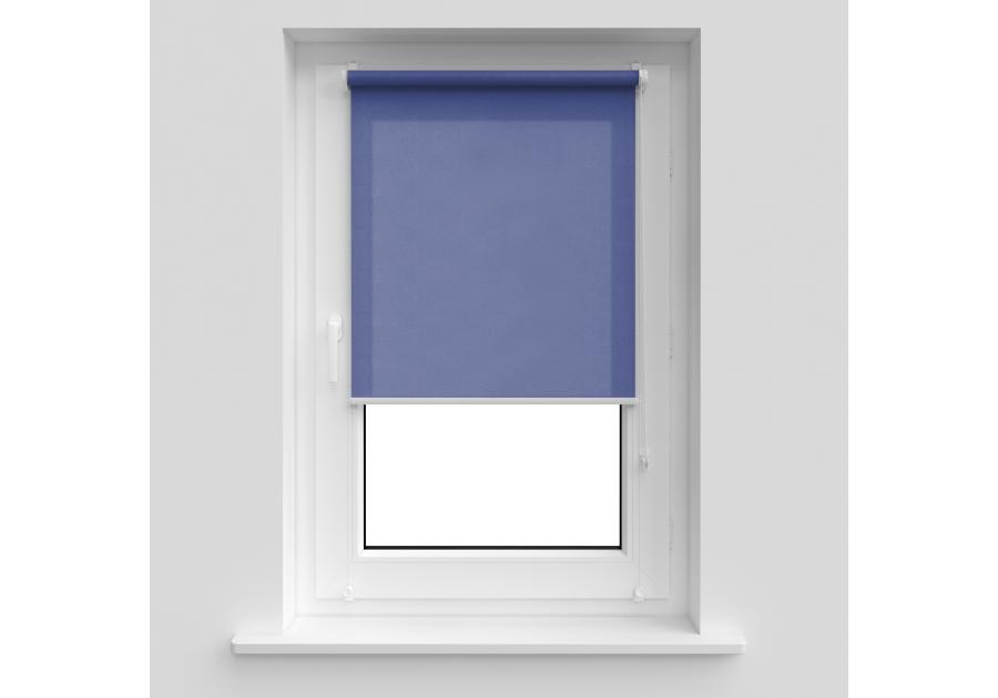 Zdjęcie: Roleta Mini Lux 76x230 cm kolor 511 niebieski DECODESIGN