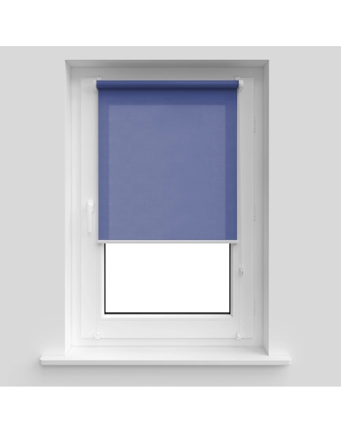 Zdjęcie: Roleta Mini Lux 76x230 cm kolor 511 niebieski DECODESIGN