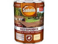 Zdjęcie: Olej do drewna 5 L bezbarwny Superdeck SADOLIN