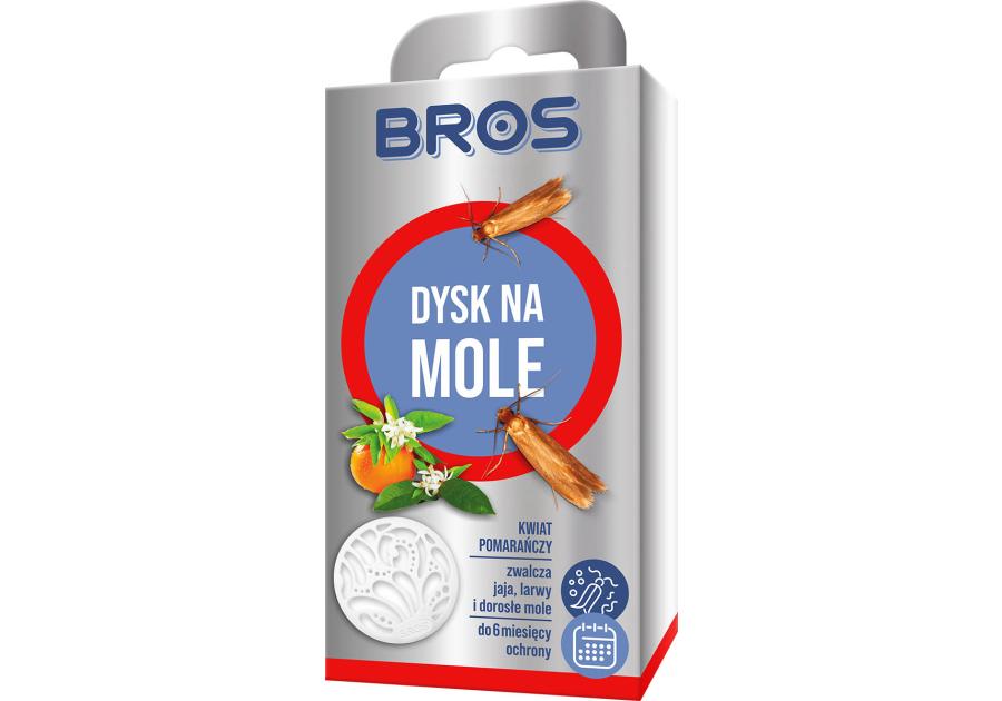 Zdjęcie: Dysk na mole kwiat pomarańczy BROS