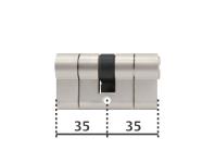 Zdjęcie: Wkładka Y2100 35/35 satyna YALE