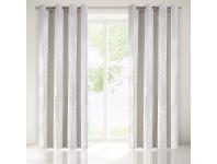 Zdjęcie: Zasłona Erica 140x250 cm naturalna na przelotkach EUROFIRANY