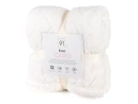 Zdjęcie: Koc kremowy 150 x 200 cm D91 Caro EUROFIRANY