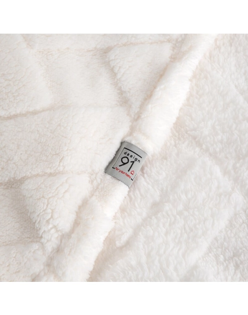 Zdjęcie: Koc kremowy 150 x 200 cm D91 Caro EUROFIRANY