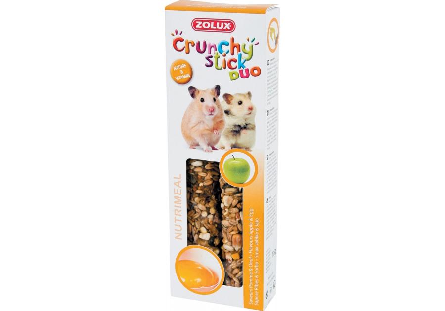 Zdjęcie: Kolba Crunchy Stick dla chomika jabłko, jajko 115 g ZOLUX