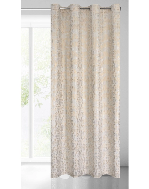 Zdjęcie: Zasłona gotowa Laura 140x250 cm kremowy EUROFIRANY