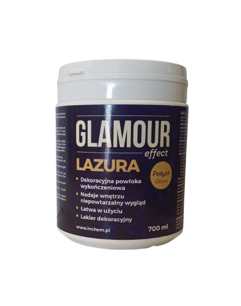 Zdjęcie: Glamour Effect Lazura połysk 700 ml INCHEM POLONIA