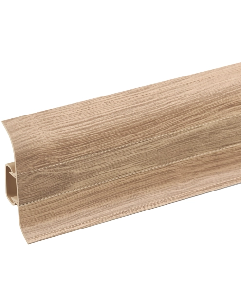 Zdjęcie: Listwa przypodłogowa PVC Premium Classic 22x59 mm; 2,20 m Dąb Country Mat CEZAR