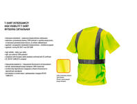 Zdjęcie: T-shirt ostrzegawczy, żółty, rozmiar S NEO