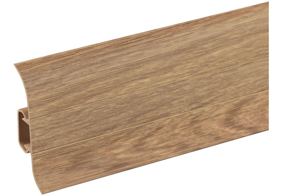 Zdjęcie: Listwa przypodłogowa PVC Premium Classic 22x59 mm; 2,20 m Dąb Newport Mat CEZAR