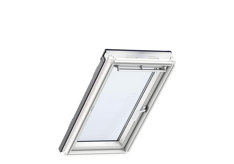 Zdjęcie: Okno wyłazowe GXL FK06 2070 drewniane, malowane na biało VELUX