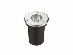 Oprawa dogruntowa Gawra Led C matowy chrom 3W STRUHM