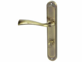 Klamka Fly Eco M3 brąz grafiatto lewa DOMINO