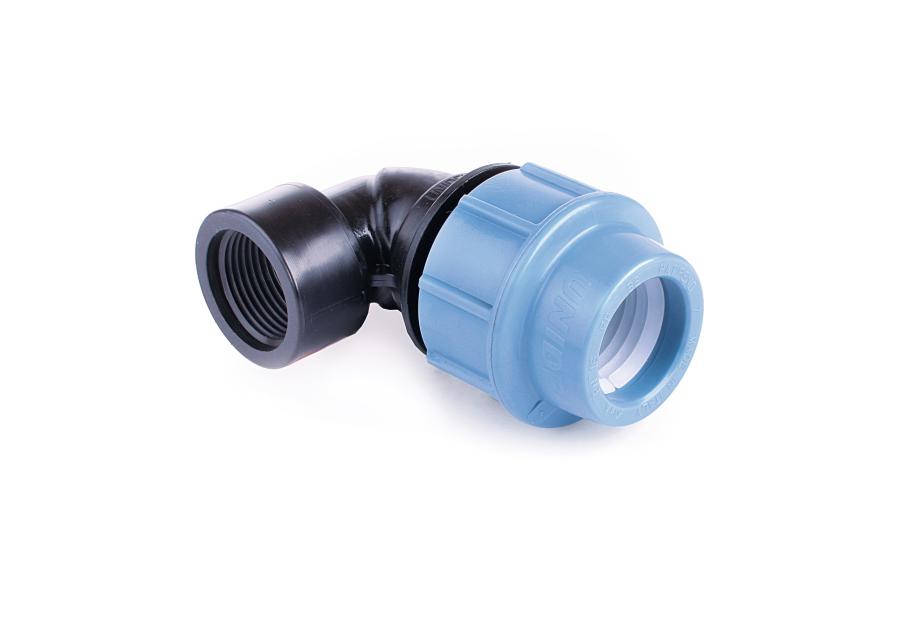 Zdjęcie: Kolano PE gwint wewnętrzny 32/1 90 stopni PN16 PIPELIFE