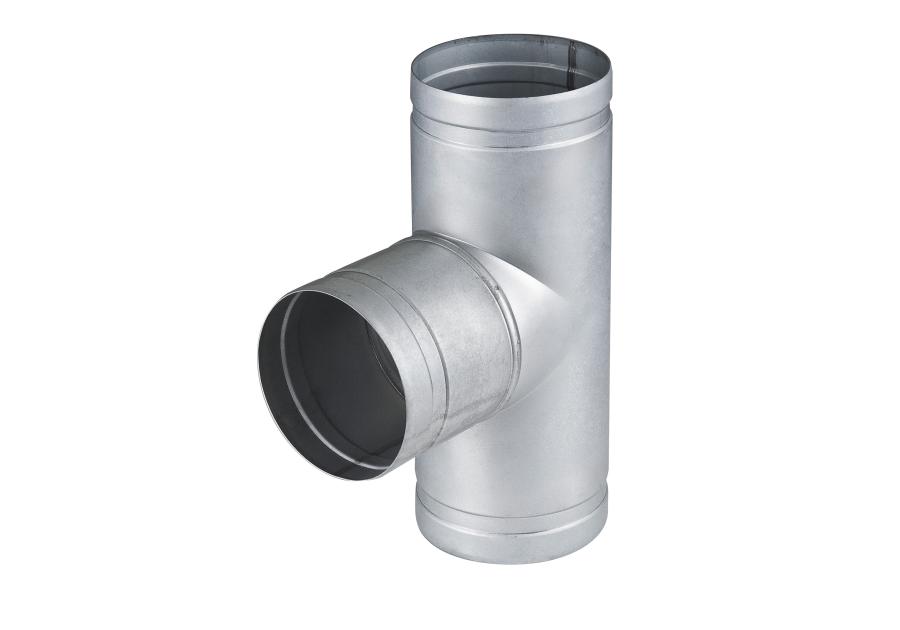 Zdjęcie: Trójnik metalowy T90 ocynk fi120 AWENTA