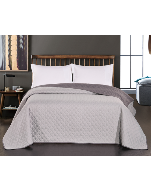 Zdjęcie: Narzuta Axel steel+silver 260x280 cm DECOKING